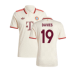 FC Bayern München Alphonso Davies 19 Third Trikot 2024-2025