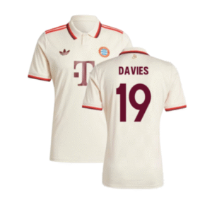 FC Bayern München Alphonso Davies 19 Third Trikot 2024-2025