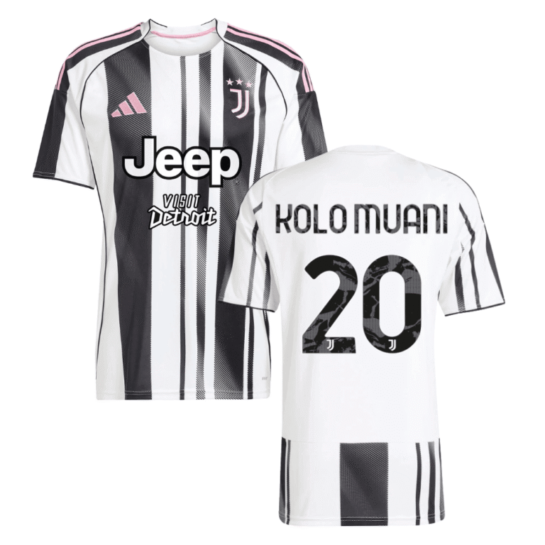 Juventus Randal Kolo Muani 20 Home Trikot 2025-2026