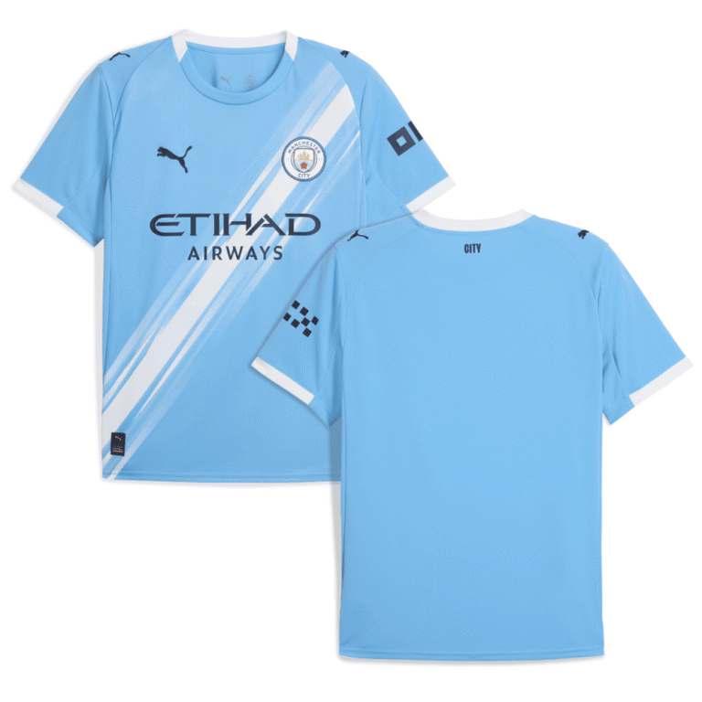 Manchester City Home Trikot 2025-2026 - Blau