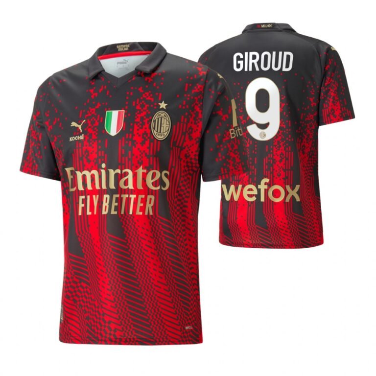 AC Mailand Olivier Giroud 9 Fourth Sondertrikot 2022-2023