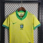 Brasilien Heimtrikot Kinder Minikit 2024-2025 - Gelb