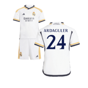 Real Madrid Arda Guler 24 Heimtrikot Kinder Minikit 2023-2024