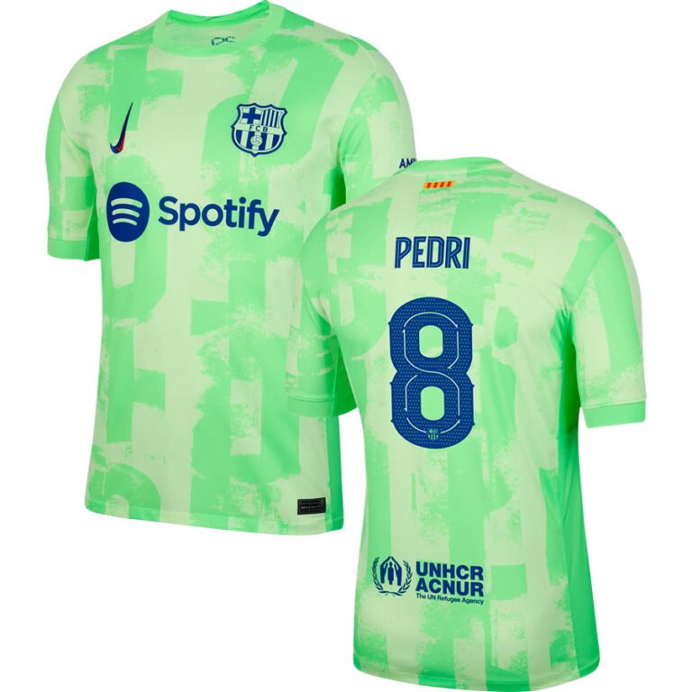 FC Barcelona Pedri 8 Third Trikot 2024-2025