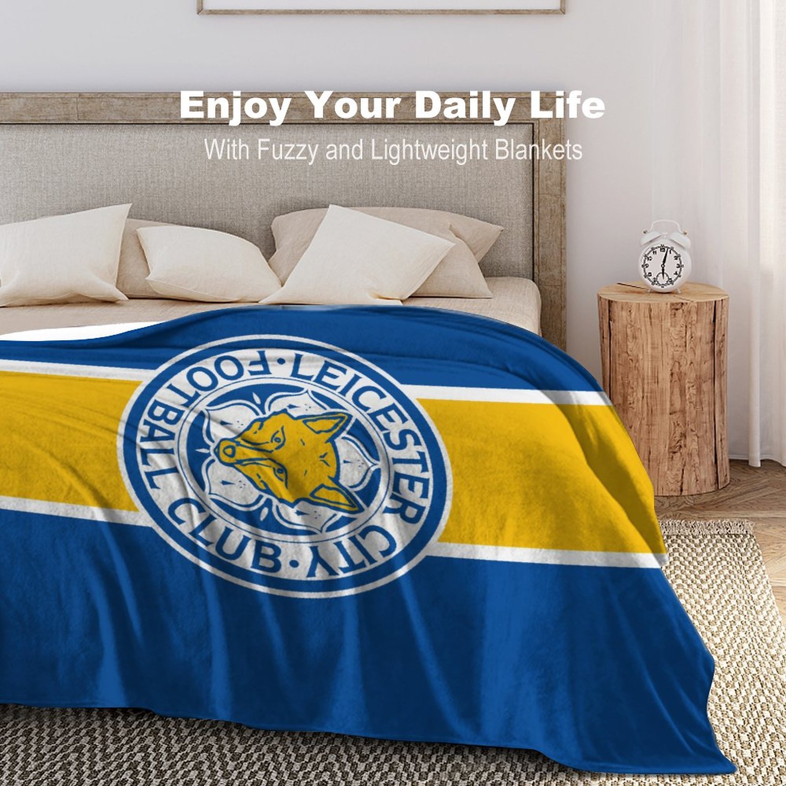 Leicester City Decken, Superweiche Decken, Verschiedene Größen Von Decken Leicester City Decken, Superweiche Decken, Verschiedene Größen Von Decken