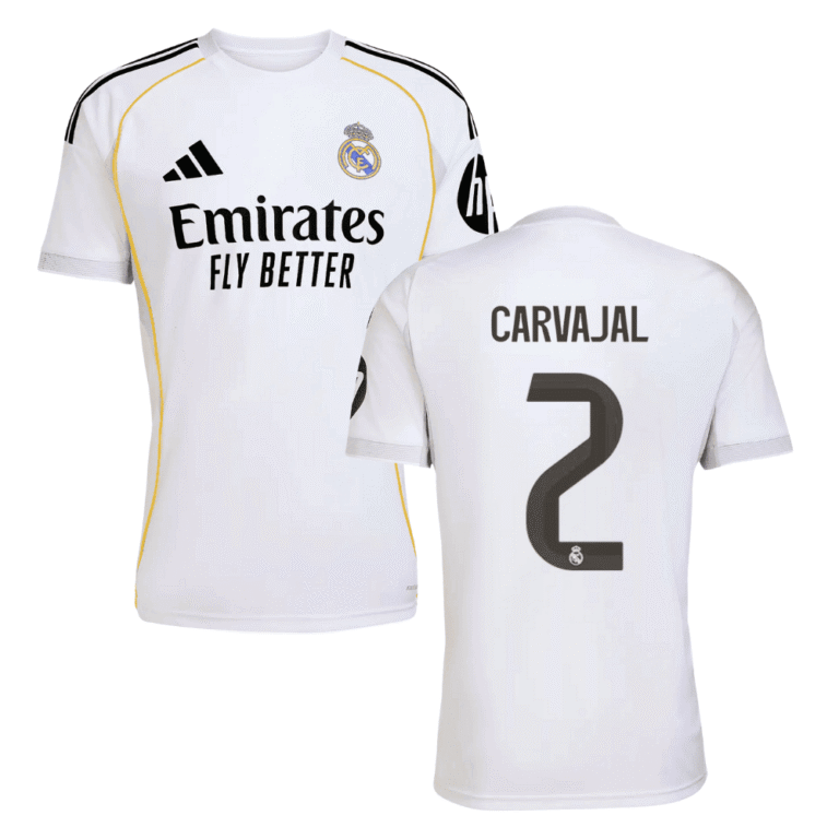 Real Madrid Dani Carvajal 2 Home Trikot 2025-2026