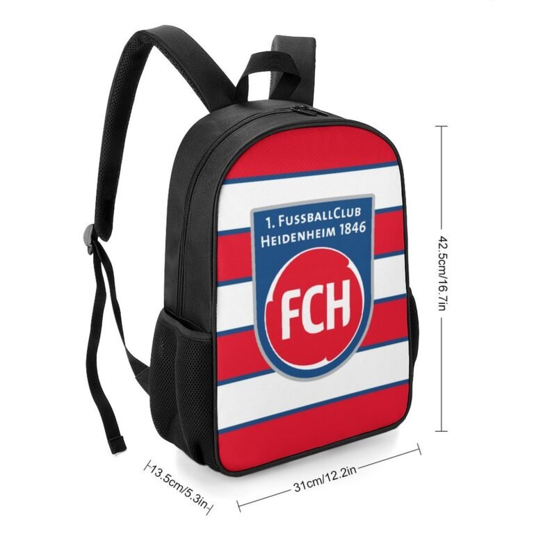 FC Heidenheim Kinderschultaschen Rucksäcke Für Jungen Und Mädchen
