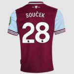 West Ham United Tomas Soucek 28 Home Trikot 2024-2025