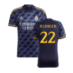 Real Madrid Antonio Rüdiger 22 Away Trikot 2023-2024