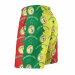Senegal Herren Badehose Schnelltrocknende Strandshorts Mit Tasche Kordelzug Shorts