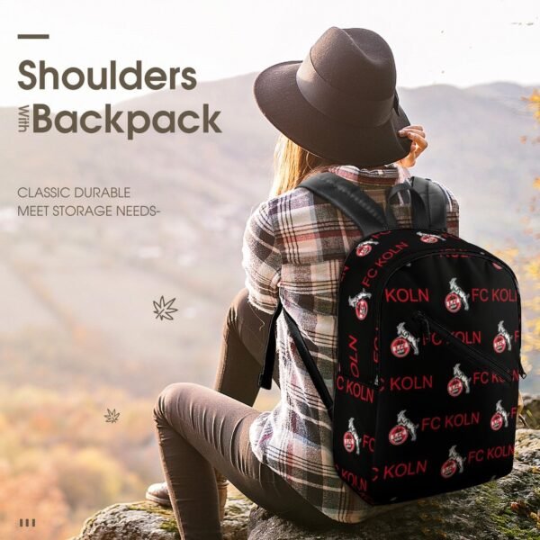 FC Köln Unisex Backpack Rucksack Outdoor Wanderrucksack