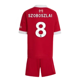 FC Liverpool Dominik Szoboszlai 8 Heimtrikot Kinder 2025-2026