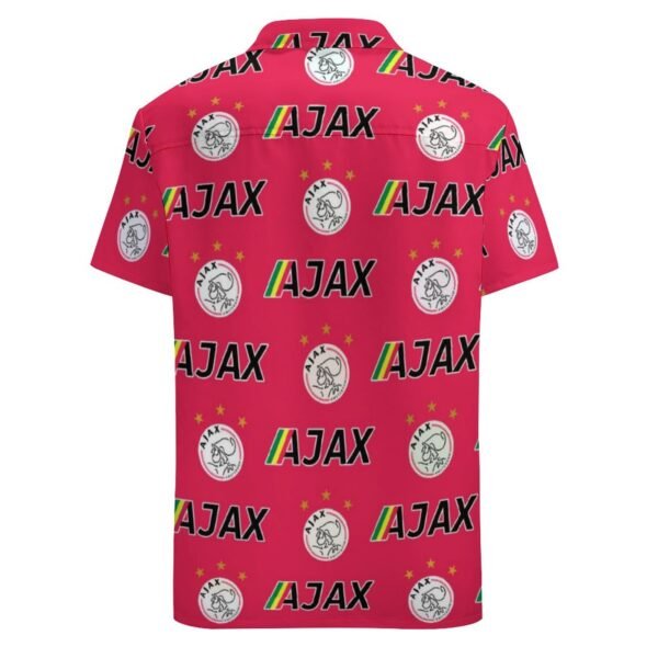 Ajax Kurzärmelige Herrenhemden, Passform Sommer Kurzarm Casual Button-Down Hemden