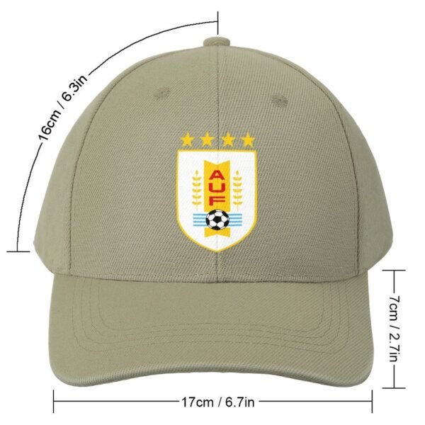 Uruguay Baseball Cap Verstellbar Reine Farbe Baseballkappe Mütze