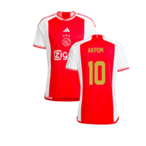 Ajax Chuba Akpom 10 Home Trikot 2023-2024