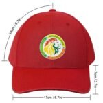 Senegal Baseball Cap Verstellbar Reine Farbe Baseballkappe Mütze