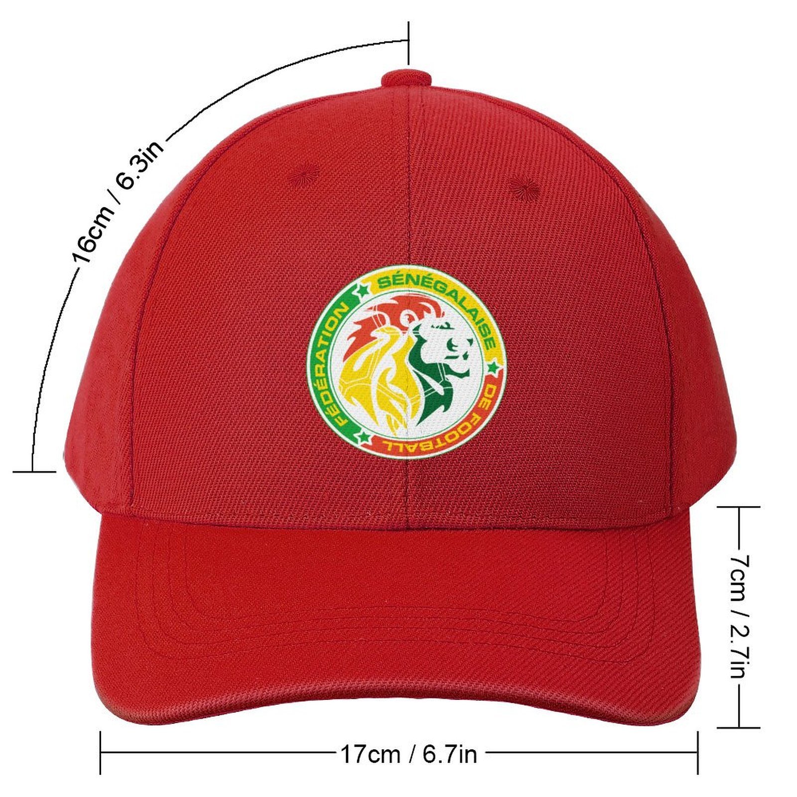 Senegal Baseball Cap Verstellbar Reine Farbe Baseballkappe Mütze Senegal Baseball Cap Verstellbar Reine Farbe Baseballkappe Mütze
