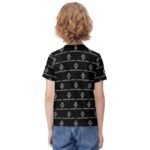 Monchengladbach Jungen Mädchen Kurzarm 3D-Druck T-Shirt Rundhals-Sommerhemd Tops
