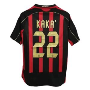 AC Mailand Kaka 22 Retro Home Trikot 2006-2007