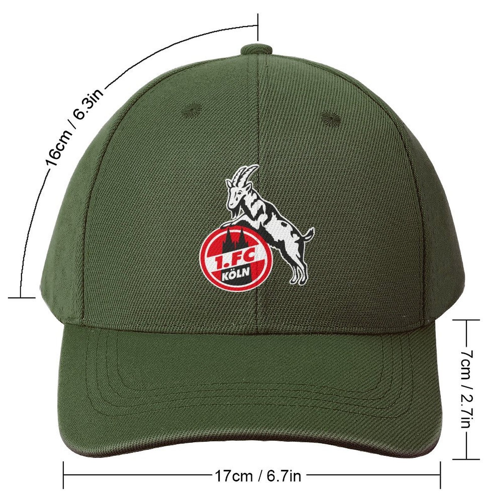 Unisex FC Köln Baseball Cap Verstellbar Reine Farbe Baseballkappe Mütze Unisex FC Köln Baseball Cap Verstellbar Reine Farbe Baseballkappe Mütze