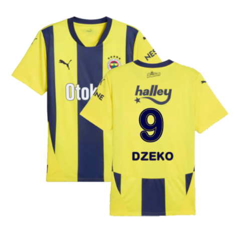 Fenerbahçe S.K. Edin Dzeko 9 Home Trikot 2024-2025