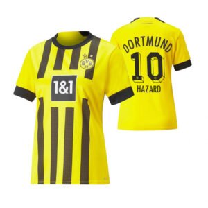 Frauen Borussia Dortmund Thorgan Hazard 10 Home Trikot 2022-2023