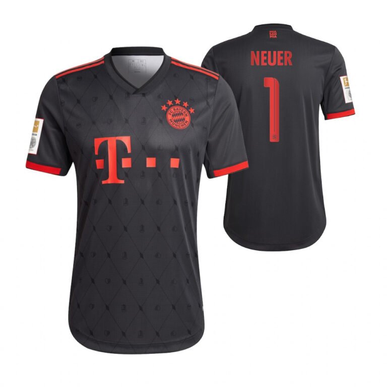 FC Bayern München Manuel Neuer 1 Third Trikot 2022-2023
