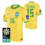 Brasilien Maria Eduarda 15 Home Trikot Herren WM 2023