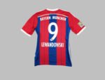 FC Bayern München Robert Lewandowski 9 Retro Home Trikot 2014-2015