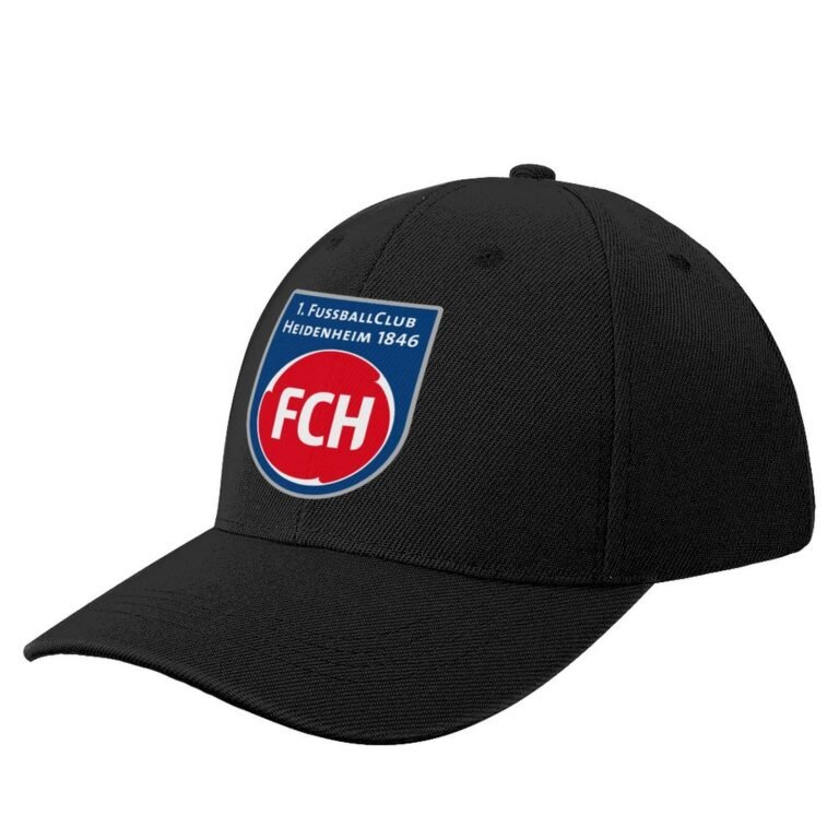 Unisex FC Heidenheim Baseball Cap Verstellbar Reine Farbe Baseballkappe Mütze