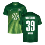 VFL Wolfsburg Patrick Wimmer 39 Home Trikot 2025-2026