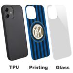 Inter Mailand Stoßfest Glaskasten Handyhüllen & Cover Für IPhone 12