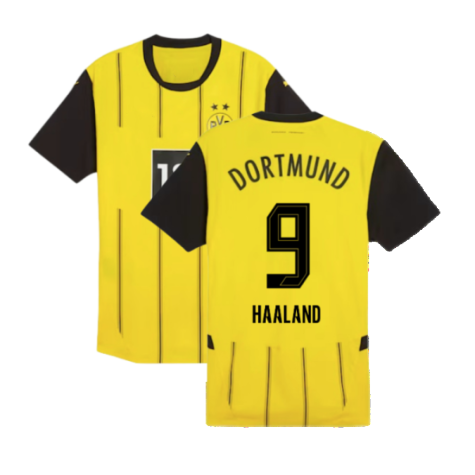 Borussia Dortmund Erling Haaland 9 Home Trikot 2024-2025 Borussia Dortmund Erling Haaland 9 Home Trikot 2024-2025