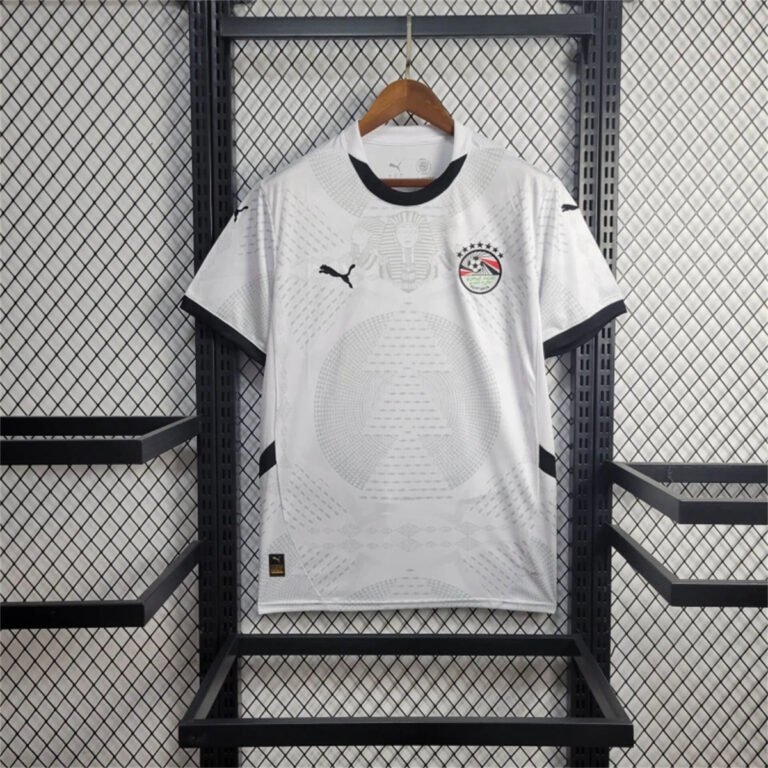 Ägypten Trézéguet 21 Away Trikot 2024-2025