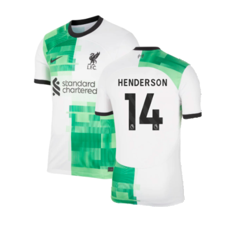 FC Liverpool Jordan Henderson 14 Away Trikot 2023-2024