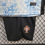 Portugal Cristiano Ronaldo 7 Auswärtstrikot Kinder Minikit EM 2024