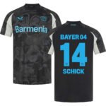 Bayer Leverkusen Patrik Schick 14 Third Trikot 2024-2025