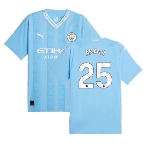 Man City Manuel Akanji 25 Home Trikot 2023-2024