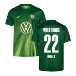 VFL Wolfsburg Mathys Angély 22 Home Trikot 2025-2026