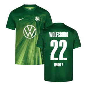 VFL Wolfsburg Mathys Angély 22 Home Trikot 2025-2026