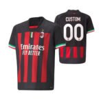 AC Mailand Heimtrikot Kinder 2022-2023 ( Aufdruck Dein Name )