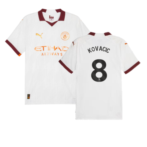 Man City Mateo Kovačić 8 Away Trikot 2023-2024