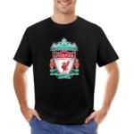 FC Liverpool Core Stretch Slim Cneck Gildan Tee T-Shirt Herren