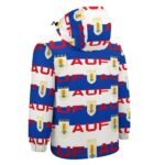 Uruguay Kinder Winddicht Outdoorjacke Mit Kapuze Sweatjacke Windbreaker
