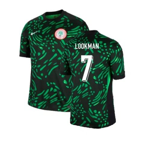 Nigeria Ademola Lookman 7 Away Trikot 2024-2025