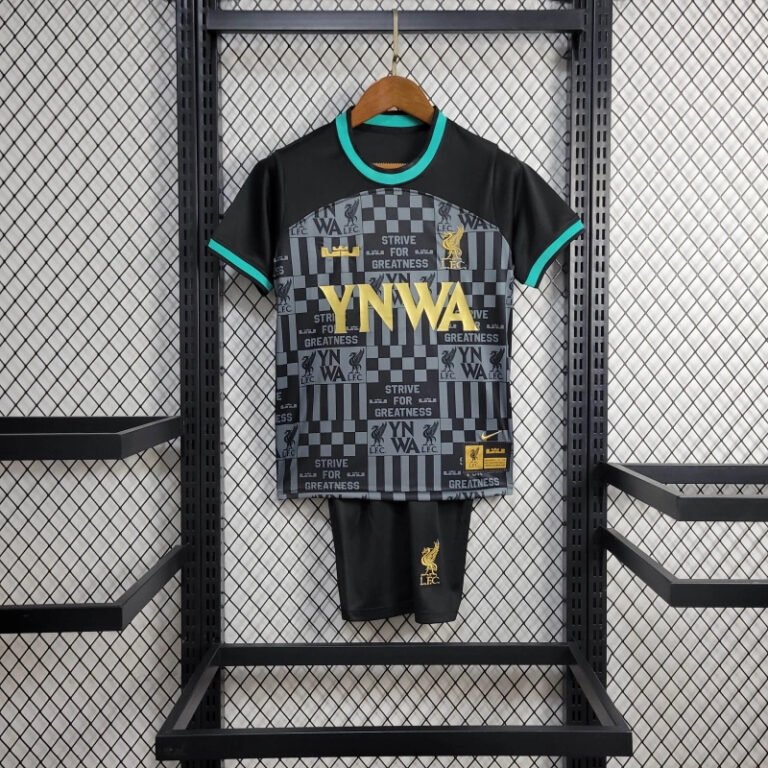 FC Liverpool x Lebron James Sondertrikot Kinder Minikit 2024-2025