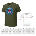 Paris Saint-Germain Core Stretch Slim Cneck Gildan Tee T-Shirt Herren