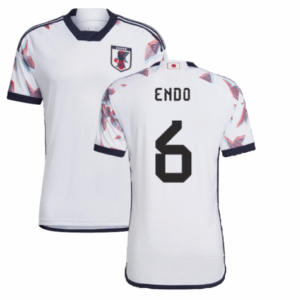 Japan Wataru Endo 6 Away Trikot WM 2022