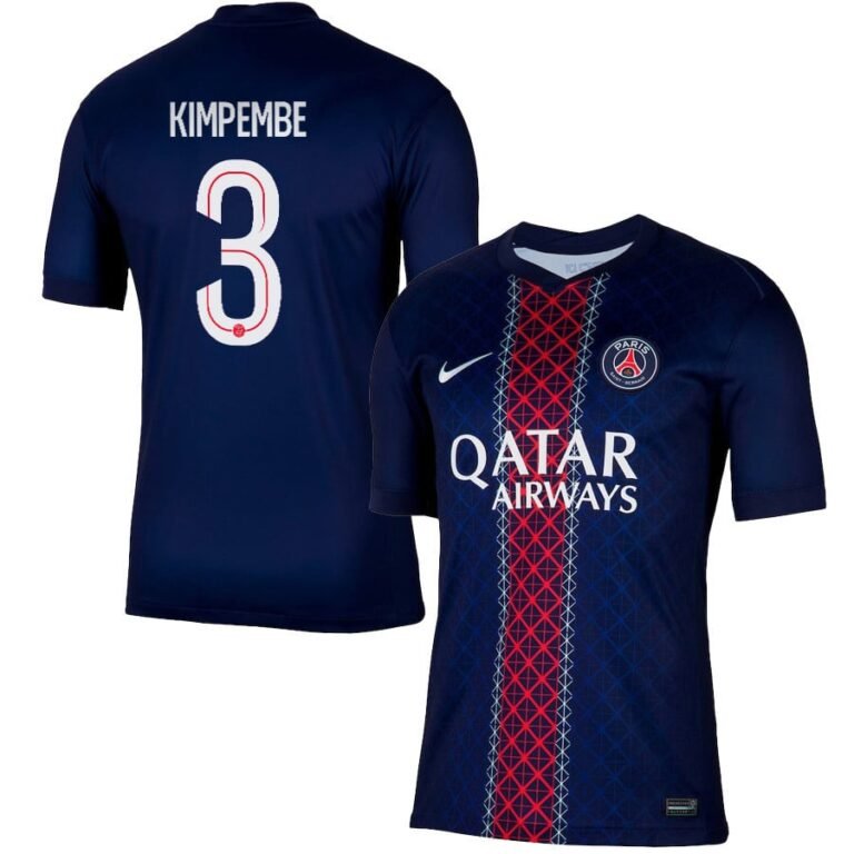 Paris Saint-Germain Presnel Kimpembe 3 Home Trikot 2025-2026