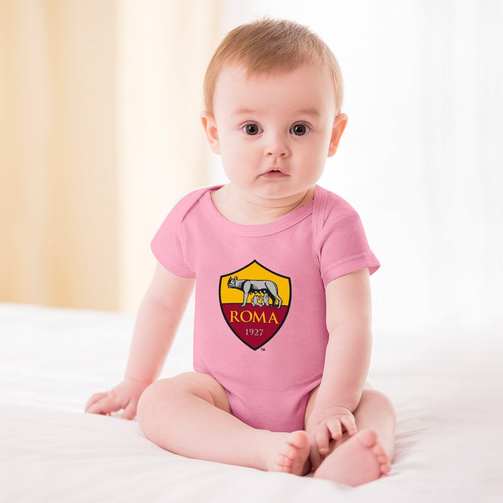 AS Rom Baby Bodysuit Strampler Schlafanzug Mit Kurzen Ärmeln AS Rom Baby Bodysuit Strampler Schlafanzug Mit Kurzen Ärmeln
